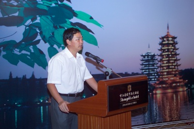 桂林市考察團團長潘建民副市長對我集團參與桂林城市建設寄予厚望